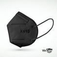 thumbnail image 7 of WeCare 5-Ply Disposable Face Mask, 5-Ply Layer (60 Individually Wrapped) - Black, 7 of 7