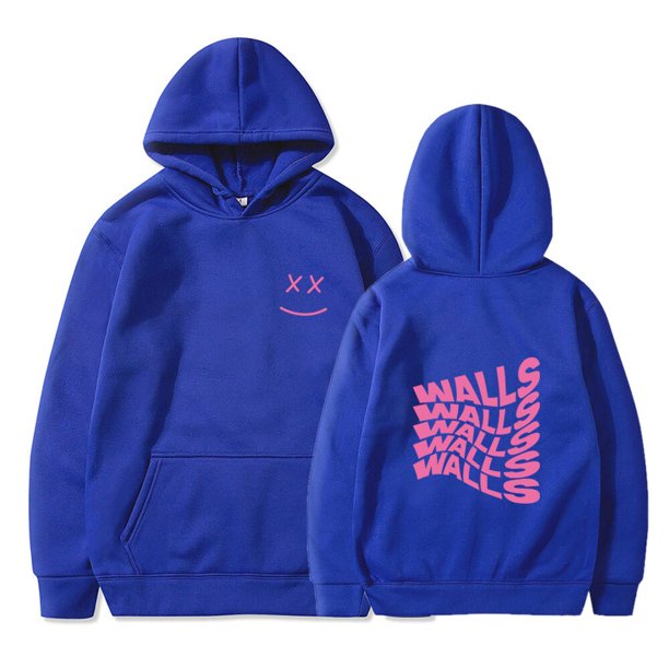 Sudadera con capucha de gran tamaño para hombre y mujer, suéter con estampado de letras y paredes sonrientes, abrigo informal Unisex, estilo Harajuku, Y2k, Invierno xuanjing unisex