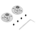 thumbnail image 3 of Acoplador de brida, 2 piezas M4 Conector de acoplamiento de motor de brida rígida Conector de motor rígido Uso conveniente, 3 of 9