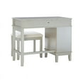 thumbnail image 4 of Linon Eva Wood and Mirrored Vanity Set in Silver, 4 of 26
