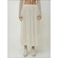 thumbnail image 2 of High Waist Textured Maxi Skirt, 2 of 5