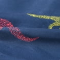 thumbnail image 6 of Nyeemya Baby Boys Hawaiian Shirts Tops Toddler Tropical Short Sleeve Button T-shirt Summer Casual Navy Blue 120, 6 of 8