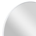 thumbnail image 4 of Studio 350 Multiple Frame Finishes / Sizes Modern Contemporary Round Wall Mirrors White - Medium 24 x 24 White, 4 of 5