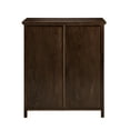 thumbnail image 7 of 31'' Solid Wood Accent Chest,Storage Cabinet with 4 Drawers,Door and 2 Tiers Shelves,Sideboard Buffet Cabinet for Living Room,Bedroom,Home Office,Walnut, 7 of 7