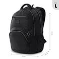 thumbnail image 3 of TOTTO Mochila Ergonómica Grande Porta Laptop 14 Repelente a Líquidos | Escuela - Oficina - Viaje | 2 negro G, 3 of 6