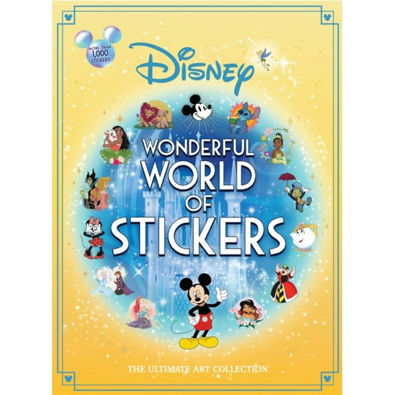 Disney Wonderful World of Stickers (Hardcover)
