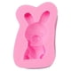 thumbnail image 4 of Molde de silicona de dibujos animados Ounissouiy herramienta de decoración de Fondant color Rosa Gris claro, 4 of 6