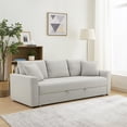 thumbnail image 6 of Conan Sleeper Sofa- Full Fold Out Bed- 2 Pillows- Gray Boucle- 89 Inch, 6 of 6
