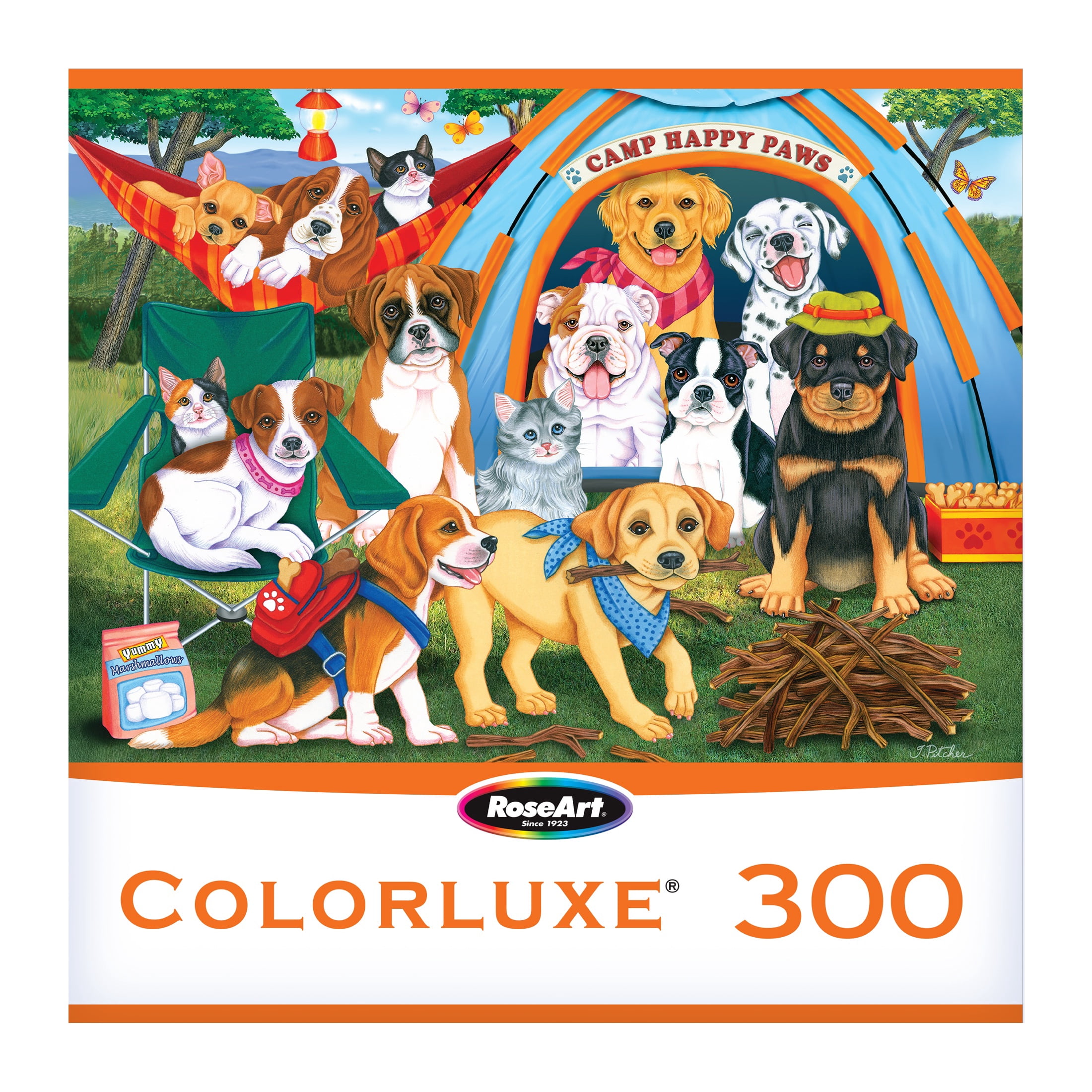 COLORLUXE 300PC CAMP HAPPY PAWS - Walmart.com