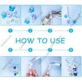 thumbnail image 3 of 1 Box 12 Colors 24 Pairs Butterfly Beads Charms Earrings Kit Transparent Crystal Glass Beads Earrings Making Kit for Jewelry Making kit DIY Bracelet Necklace Women Beginners Adults, 3 of 7