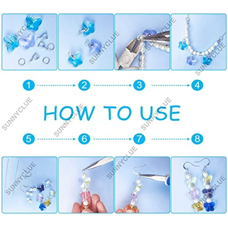 Wholesale SUNNYCLUE 1 Box DIY Make 10 Pairs Acrylic Seed Beads