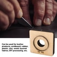 thumbnail image 3 of Leather Cutting Punch Die, 2in Diameter Clear Lines Hard To Break Round Shape Leather Punch Cut  Lightweight  For DIY Processing, 3 of 8