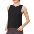 thumbnail image 2 of Wlynlyn Womens Workout Tops Sleeveless Athletic Yoga Tops Round Neck Quick Dry Exercise Running Shirts, 2 of 6