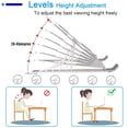 thumbnail image 3 of Adjustable Aluminum Laptop Stand Holder, Multi-Angle Foldable Notebook Stand, 3 of 6