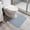 Blue-1'8" X 2' (U-shape), variant on Bath Mat Ultra Thin Bathroom Runner Rugs Large Mats For Quick Dry Non-slip Machine Washable Low Pile Rug Shower Outside Sink Home Decor Accessories.black 3'x6'(36x72inch)