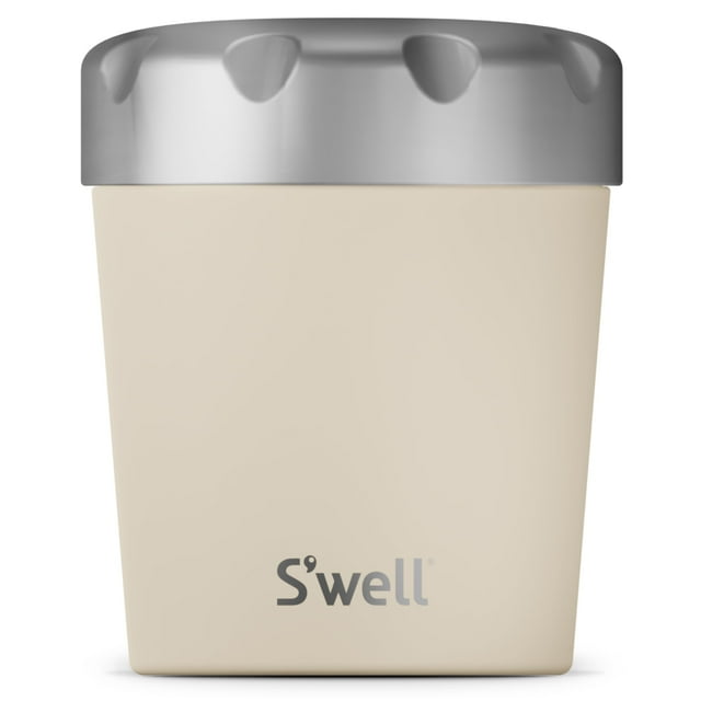Enfriador de helados S'well de acero inoxidable 473 ml vainilla