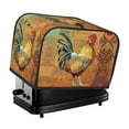 thumbnail image 2 of 1pc, Sunflower Rooster Bread Maker Cover, Chick Print Small Kitchen Appliance Bread Maker Dust Cover Microwave Bread Maker Cover, Suitable for 2 Slices Models, 2 of 7