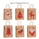 thumbnail image 4 of Billuyoard Amplia gama portátil ampliamente utilizada de la capacidad grande de las bolsas de papel de Brown de la Navidad de usos Kits de decoración para fiestas 025-6 21*15*8, 4 of 6