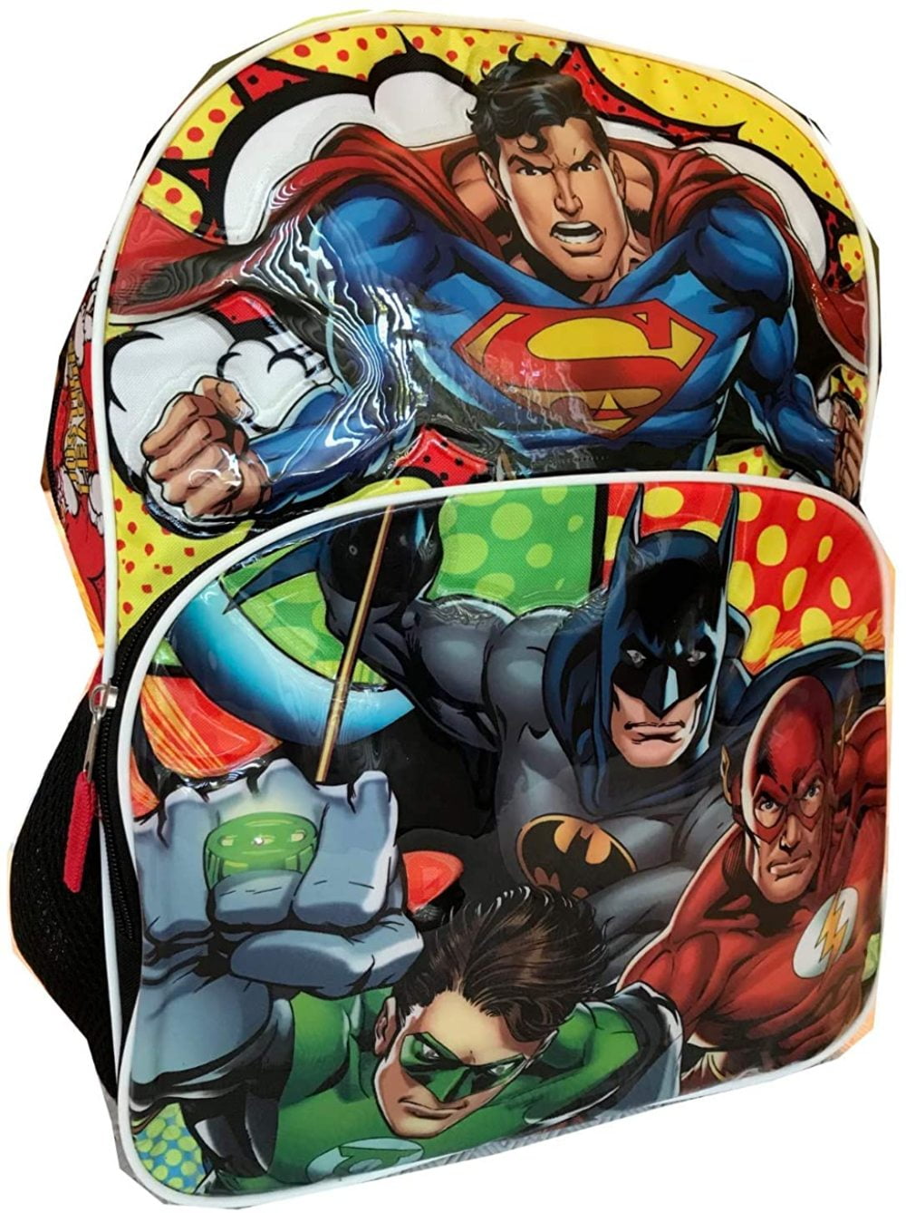 Superman Kids Swimming Drawstring Bag Shoes PE Kit School Superhero Batman 