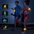 thumbnail image 4 of Lot de 4 Bracelets Lumineux LED pour Cyclisme Marche Course Concert Camping Extérieur, 4 of 6