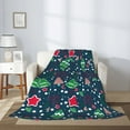 thumbnail image 2 of Sikiie Christmas Cozy Flannel Fleece Throw Blanket: Lightweight & Thick for All Seasons - Perfect for Women, Men, & Kids"40"x30", 2 of 6