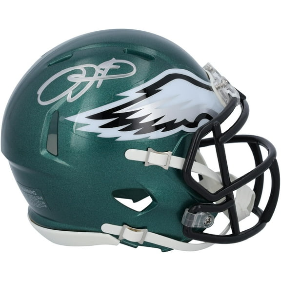 Jalen Hurts Philadelphia Eagles Autographed Speed Mini Helmet - Fanatics Authentic Certified