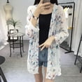 thumbnail image 1 of Ladies Korean Shirt Uv Protection Ultra-Thin Sun Protection Clothing Birds Size, 1 of 8