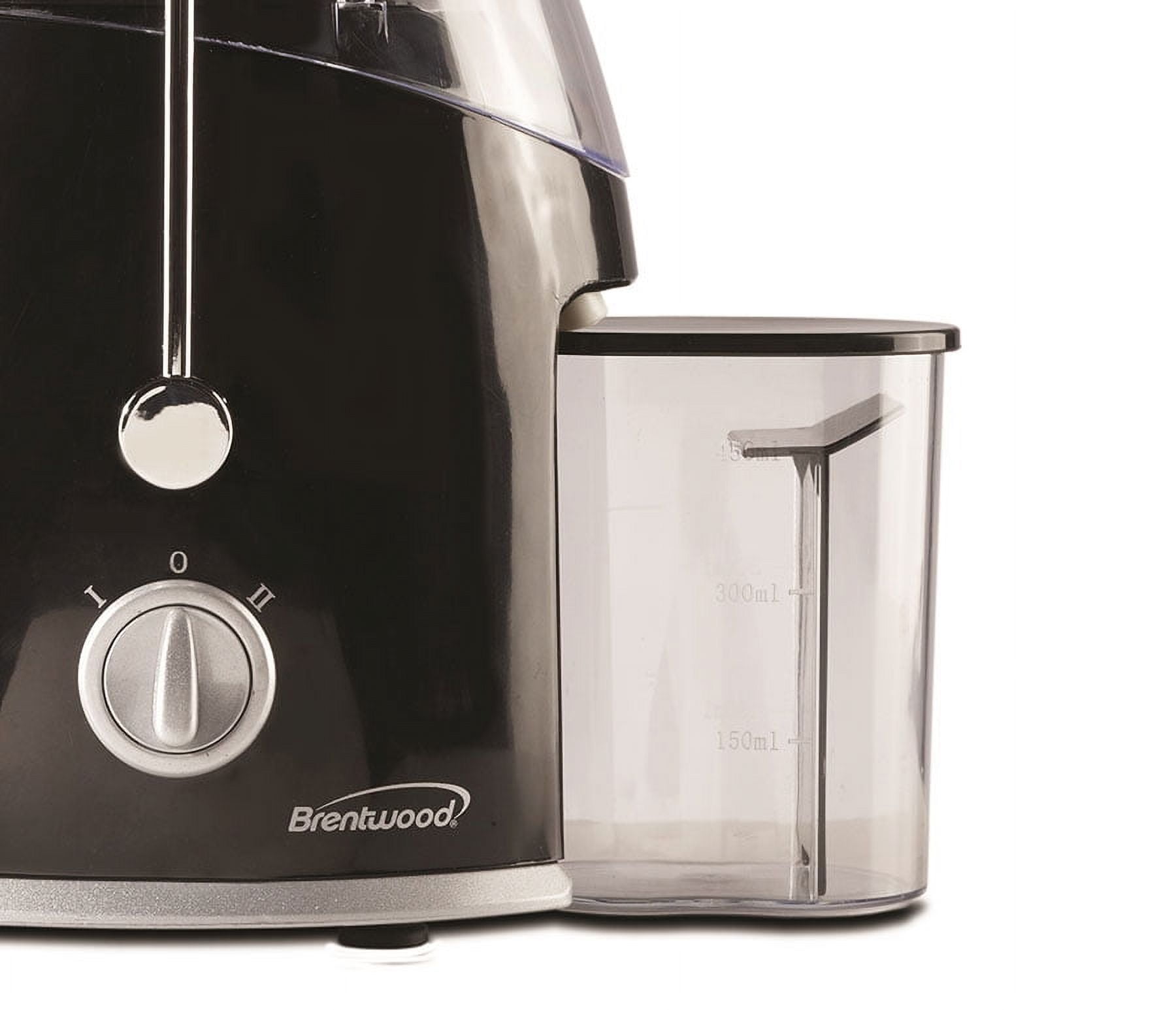 Brentwood 400 W 15 oz 2-Speed Electric Juicer, Black