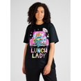 thumbnail image 1 of Lunch Lady Cute Truck Lunch Ladies Squad Cafeteria Crew T-Shirt | Valentine's Day gift | Unisex | Cotton T-shirt, 1 of 5