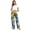 Abstract Printmaking Style, variant on Comfy Casual Women's Pajama Pants Print Wide Leg Soft Watercolor Butterfly