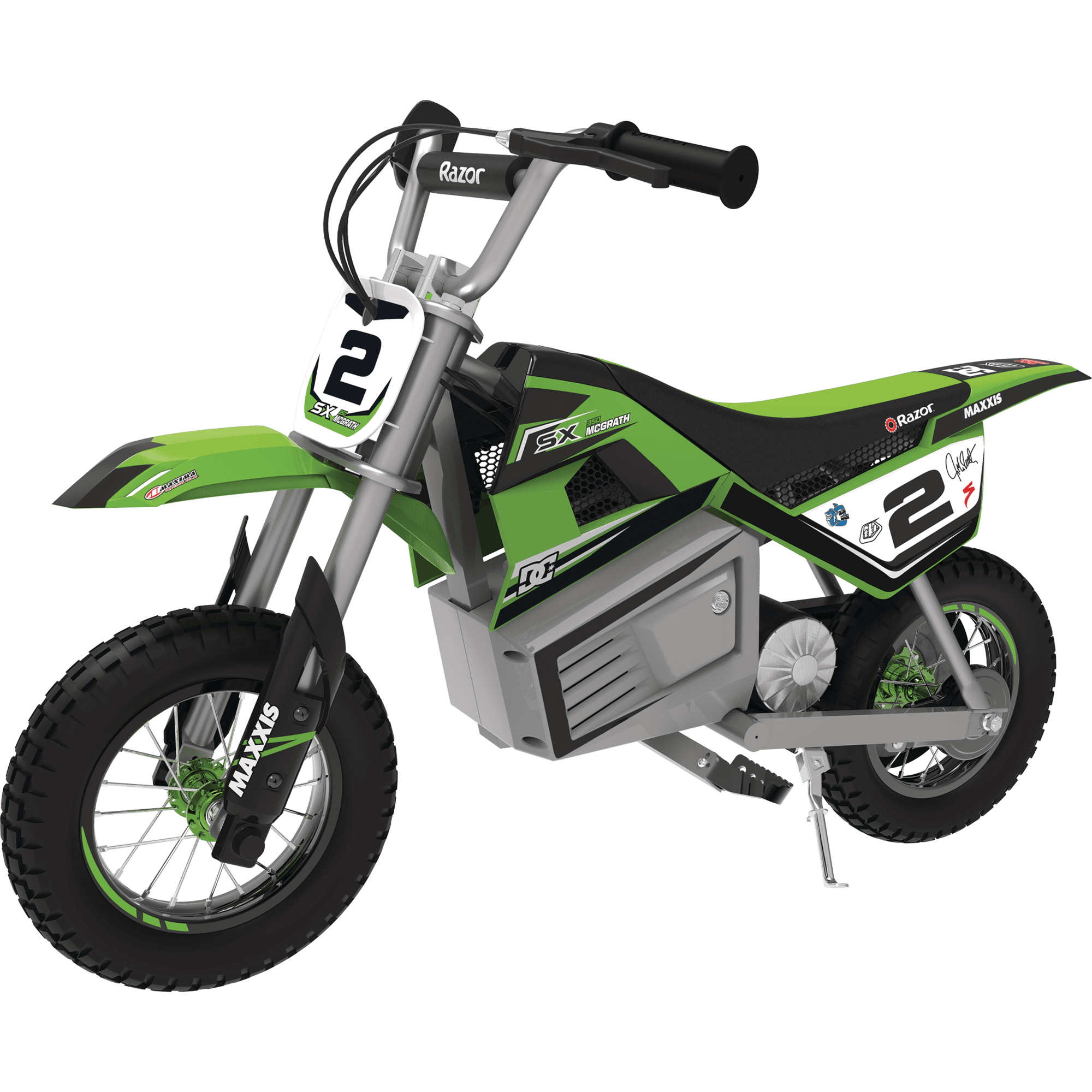 Razor Dirt Rocket SX350 24V McGrath Electric Powered Dirt Bike Green