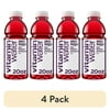 (4 pack) vitaminwater XXX Zero Sugar Acai-Blueberry-Pomegranate Flavored Water Beverage, 20 fl oz