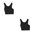 thumbnail image 4 of Qarigey Chaleco de verano para niña, chalecos moldeadores de Color sólido, camiseta sin mangas transpirable para hacer ejercicio, camiseta sin mangas Type2 NO2 Qarigey  CBP084303, 4 of 6