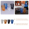 thumbnail image 5 of COMPUKAS Set of 4 Acrylic Beer Mugs, Assorted Colors, Drinking Cups for Home and Party Use, 5 of 5