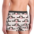 thumbnail image 3 of KLL Dachshund And Hearts Men's Cotton Boxer Briefs Underwear-XX-Large, 3 of 8