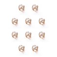 thumbnail image 3 of Jumpingount Rhinestone bufanda anillo Clip chal hebilla Pin decorativo boda moda bufandas sujetador hebillas fijas oro/perla Oro/Perla 10piezas, 3 of 6