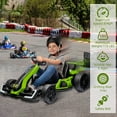 Elemara electric go kart for kids 12v 2wd battery powered ride on cars