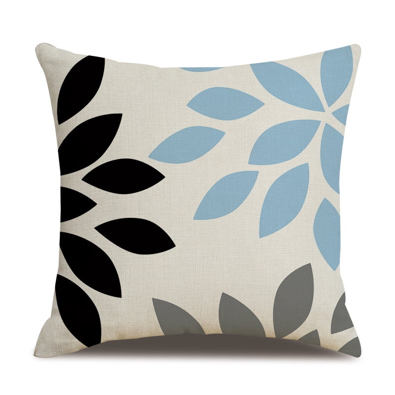 Decorative Throw Pillow Cover Backrest Pillow Case, Square Cushion