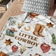 thumbnail image 5 of Manta de bebé Locobird Western Cowboy 76x102 cm Soft, 5 of 8