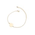 thumbnail image 1 of Brazalete de eslabones de cadena nupcial Qarigey para mujer ajustable color Oro AP015797-01, 1 of 6