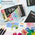 thumbnail image 4 of Arteza Blendable Ink Real Brush Tip Artist Brush Pens Set, Assorted Colors, Set of 48, 4 of 8