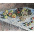 thumbnail image 3 of Claude Monet 24x20 Black Modern Framed Museum Art Print Titled - Apples and Grapes (1880), 3 of 5