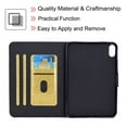 thumbnail image 6 of Case for iPad 10 2022, Allytech for iPad 10.9" 10th Gen, Slim Premium PU Leather Anti-Shock Drop Proof Non-Slip Stand Wallet Case with Card Holder for iPad 10th Generation 10.9 inch 2022, Gold, 6 of 6