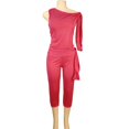 thumbnail image 7 of NMMUED Jumpsuits for Women Casual Strapless Jumpsuits for Women One Piece Jumpsuits for Women Capri Jumpsuits for Women Fitted Jumpsuits for Women Elegant Jumpsuits for Women, Red S, 7 of 7