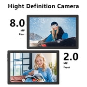 Android 15 Tablet 10 inch Tablets with Case, 12GB RAM + 64GB ROM (Expand to 1TB), Quad Core Processor Tablets, 5G WiFi 6, BT5.0, 1280x800 IPS Touch Screen, 6000mAh Battery, 8MP Dual Camera, Black