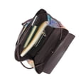 thumbnail image 4 of Ratiio blue pink colorful cracked texture Pattern Womens Backpack Purse Leather Backpack Purse for Women Travel Fashion Backpack Designer Ladies Shoulder Bags, 4 of 4
