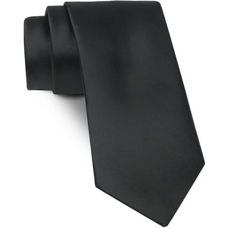 George Satin Solid Narrow Tie