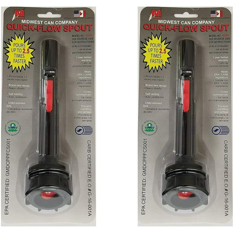 Midwest Can Fuel Spout Replacement Kit for Gas Kerosene Diesel