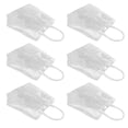 thumbnail image 4 of YAHHU 30‑Pack Clear PVC Gift Bags with Handles – Reusable 20×20×8 cm Tote Bags for Party, Wedding, Retail & DIY Use, 4 of 15