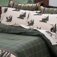 thumbnail image 2 of Blue Ridge Ensemble Complet de Lits Trading Rocky Mountain Elk, Simple, Vert/brun, 2 of 5